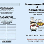 Hammerum Pizzeria Menu