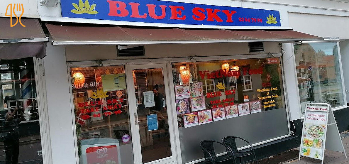 Blue Sky Vietnamesisk Mad Udenfor
