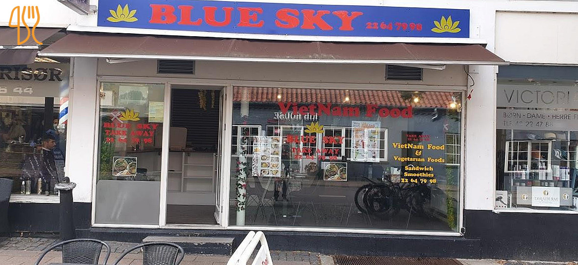 Blue Sky Vietnamesisk Mad Udenfor