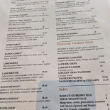 Ullerup Pizza Menu
