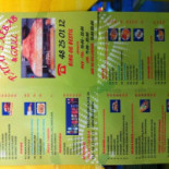 Patats Kebab Menu