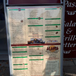Restuarant Albnya, Hobro Menu