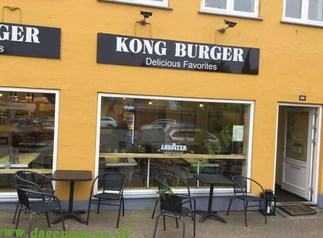 Kong Burger Udenfor