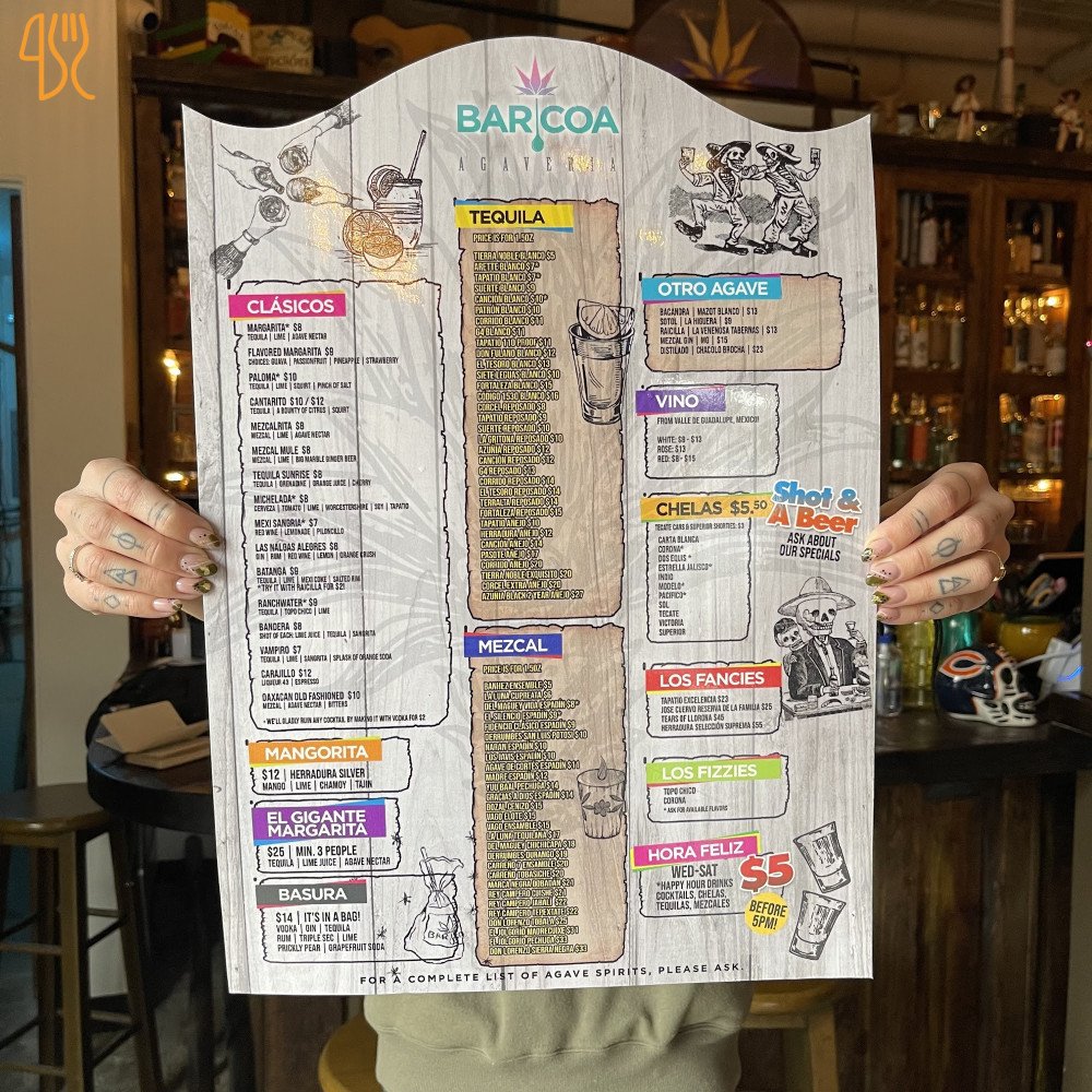 Kong Kebab Menu