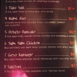 Mota Menu