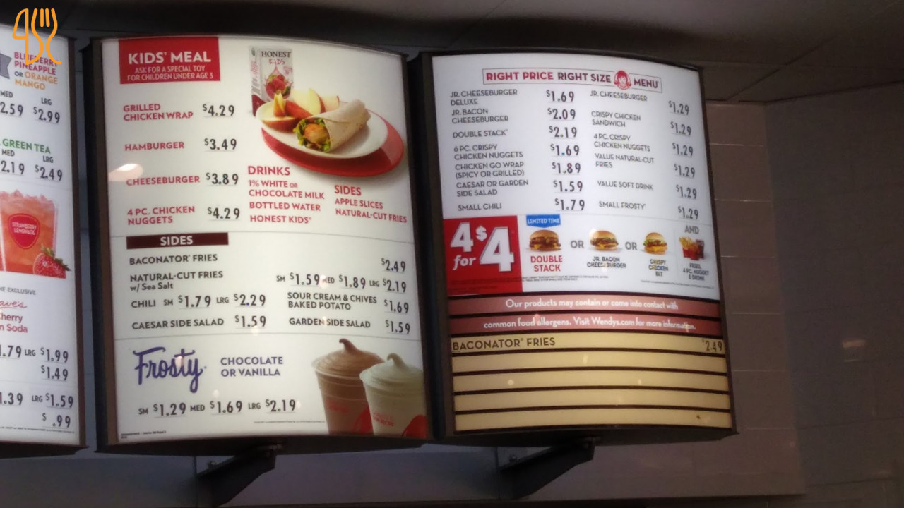 Café Opera Menu