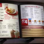 Café Opera Menu