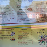 Ans Pizza Kebab House Menu