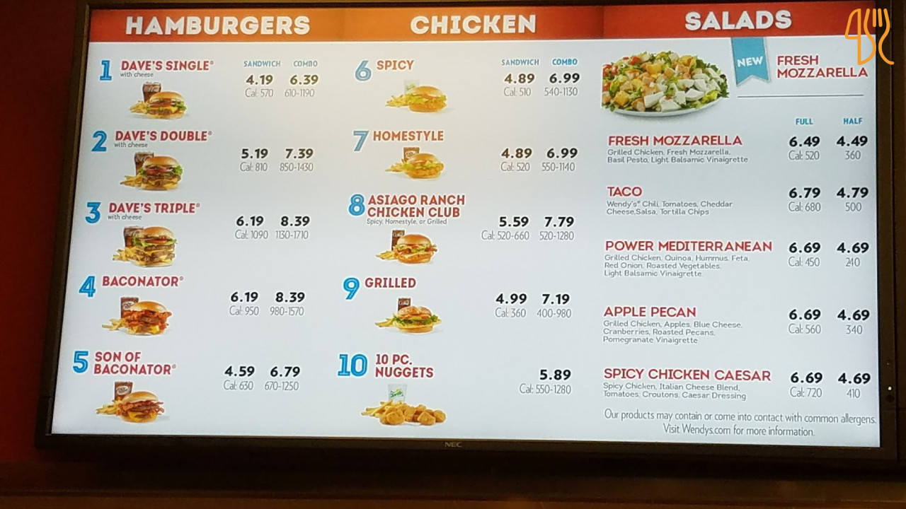 Jordnær Menu