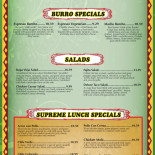 Pakhuset Menu