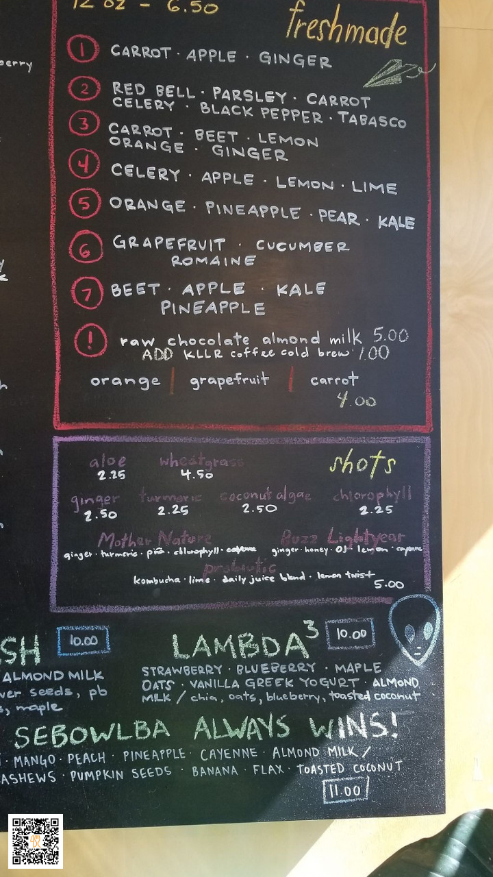 Café Gran Menu