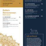Royal Indian Menu