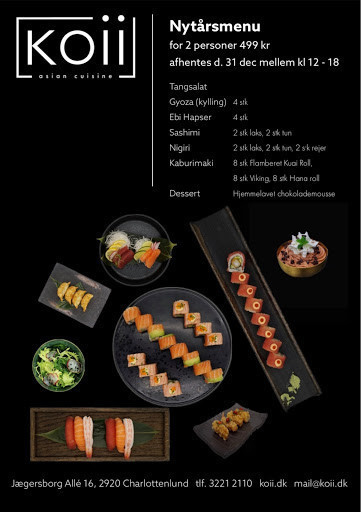 Koii Menu
