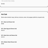 Copenhagen Cruise Terminals Menu