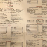 Jernbane Restauranten Menu