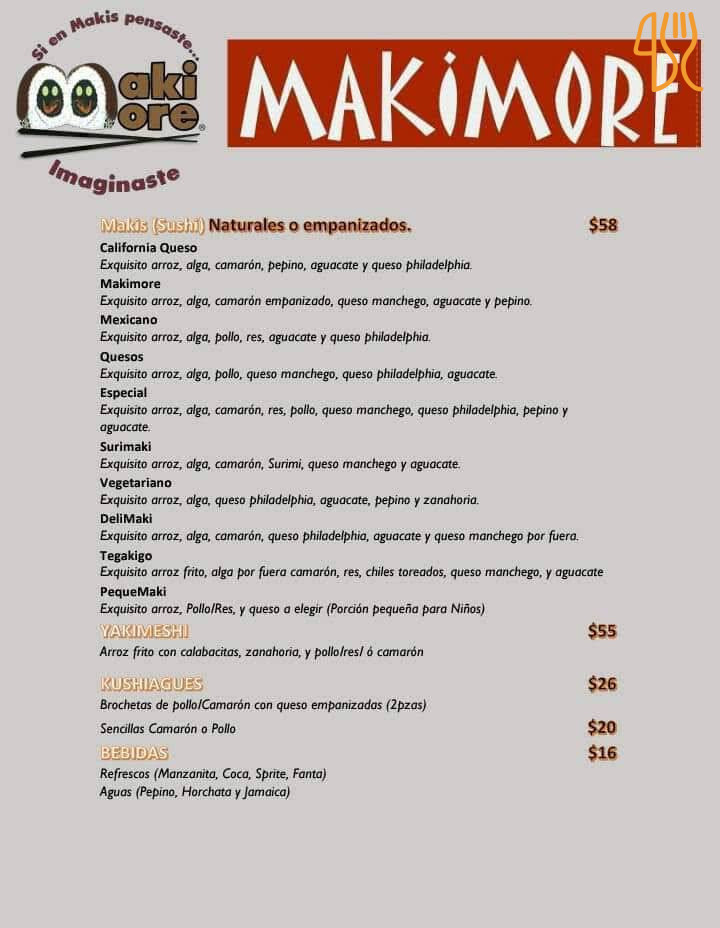 Sachi Sushi Menu