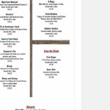 La Casa Menu