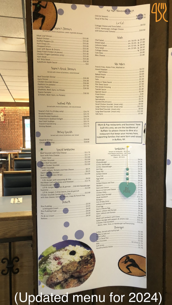 Jordnær Menu