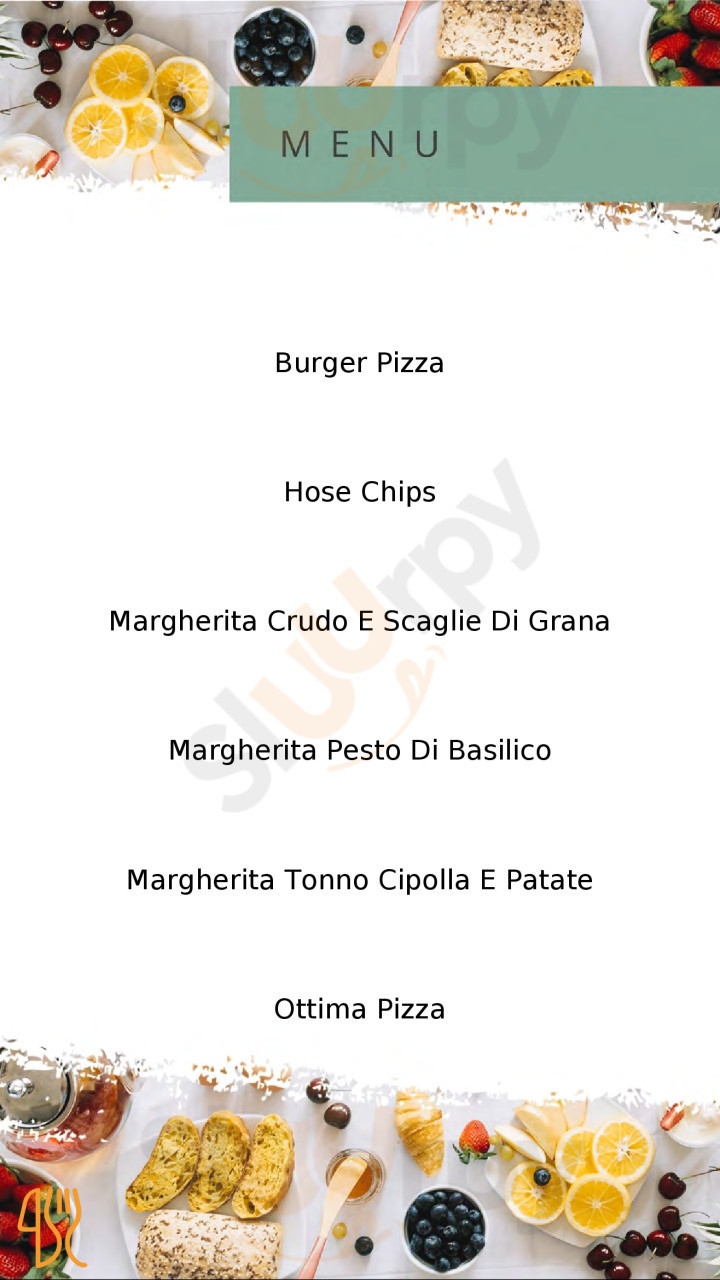 Snertinge Og Pizza Menu