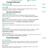 Osteria Del Grappolo Blu Menu