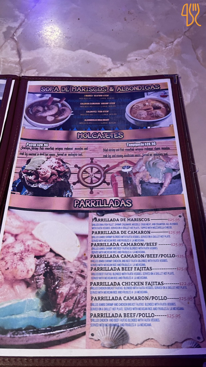Asia Skagen Menu