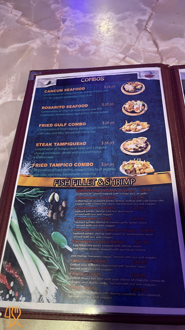Asia Skagen Menu