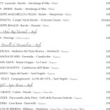 Snekken Trattoria Menu