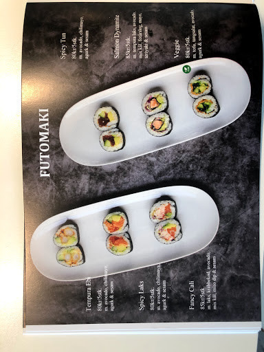 Fuji Sushi Menu