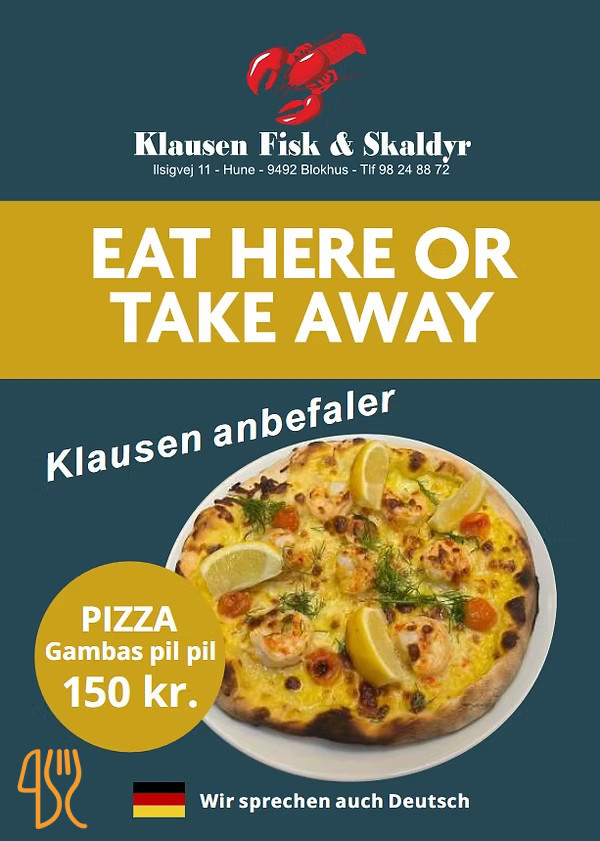 Klausen Fisk Skaldyr Menu