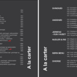 Asia Menu