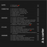Asia Menu