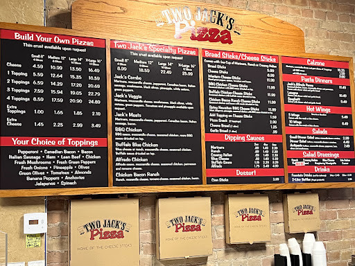 Alanya Pizza Menu