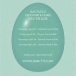 Rartsted Menu