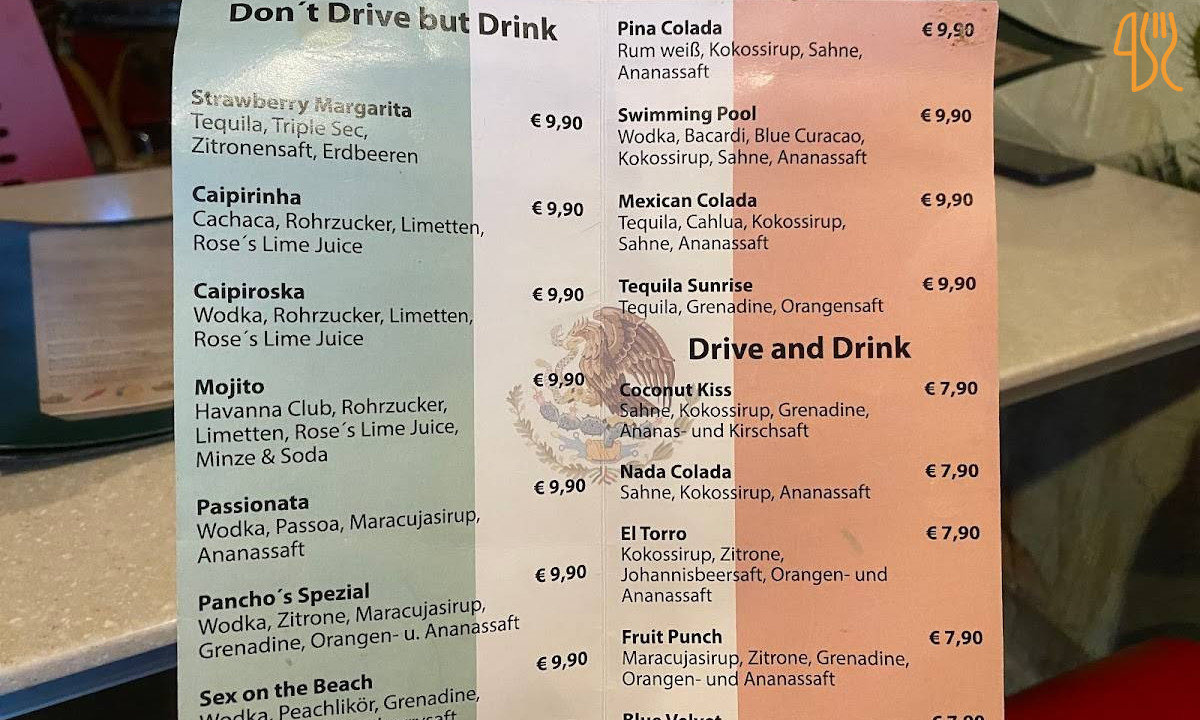 Burger King Menu