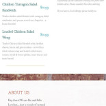 Spisestedet Menu