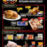 Maersk Bistro Menu