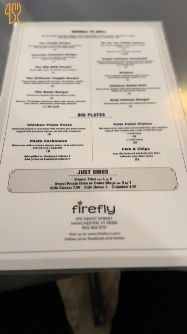 Paradiso Skælskør Menu