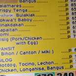 Victors Madhus Menu