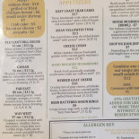 Bella Rosa Menu