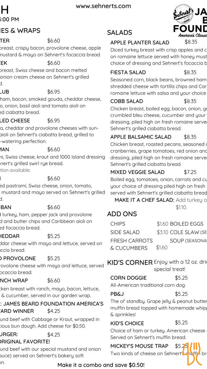 Hai Yi Menu