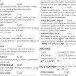 Hai Yi Menu