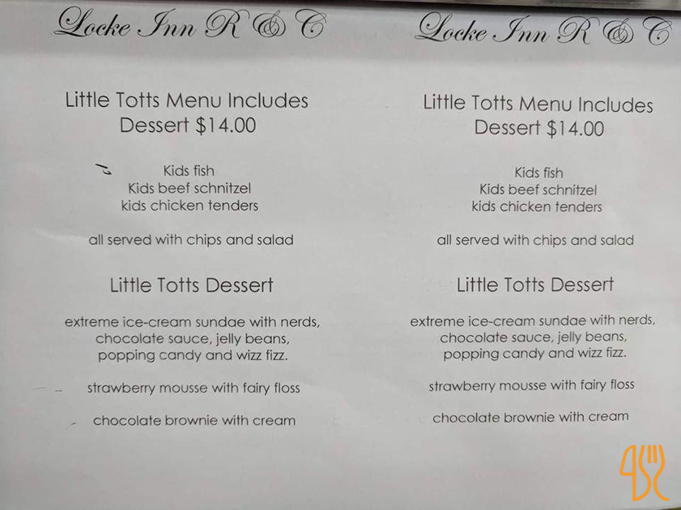 Seaweed Menu