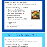 Seaweed Menu