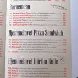 Bager Sofus Menu