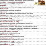 Cafe Alanya Menu