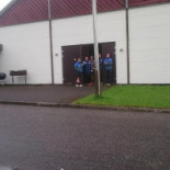 Bolderslev Fritidscenters Cafeteria/bent P Wraae Udenfor
