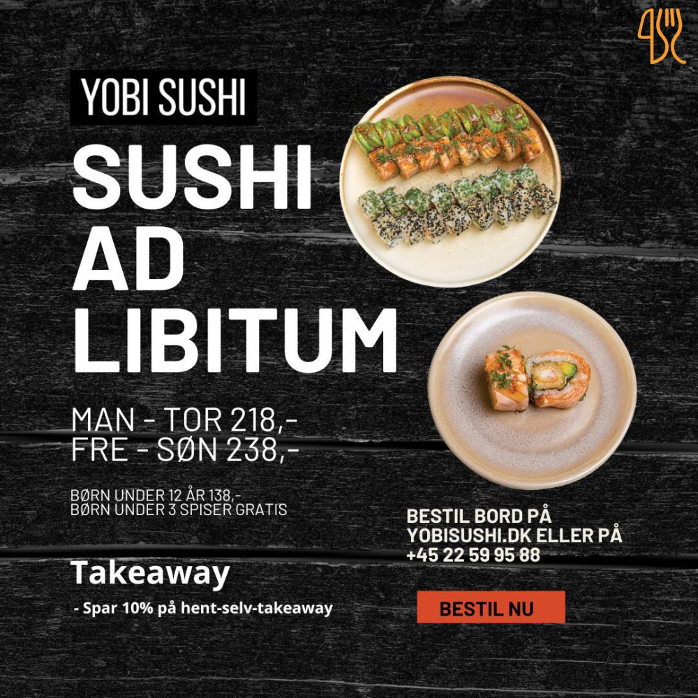 Yobi Sushi Menu