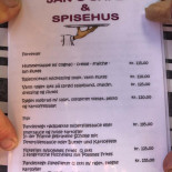 Jans Cafe Og Spisehus Menu