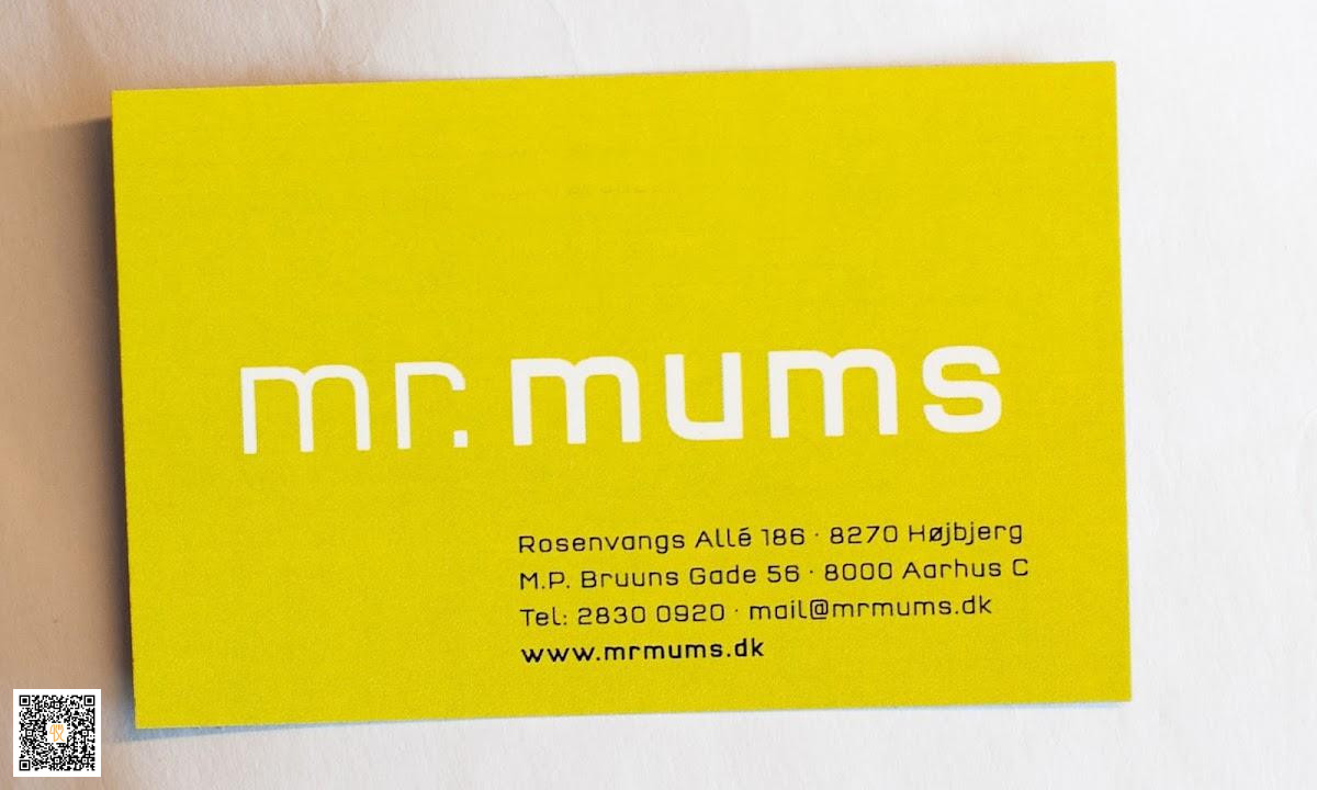 Mr. Mums Aps Menu