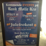 Rask Mølle Kro Menu